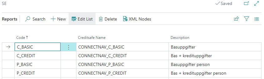 Reports | Creditsafe Connect
